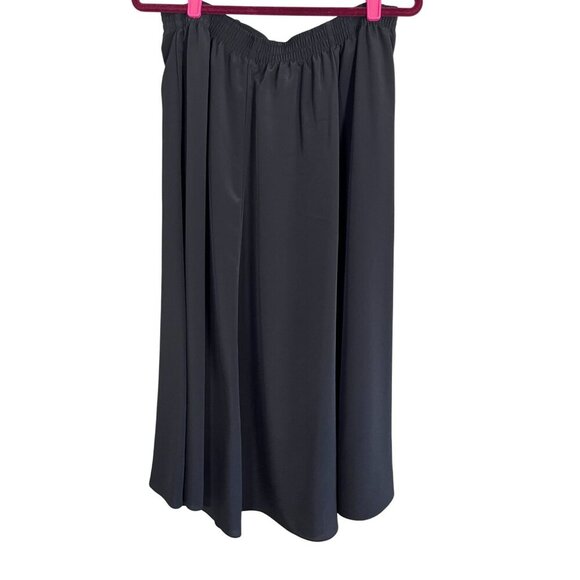 Maggie Sweet Chic Urban Maxi Skirt Set M Black Neutral Preppy Old Money Resort - Picture 4 of 14